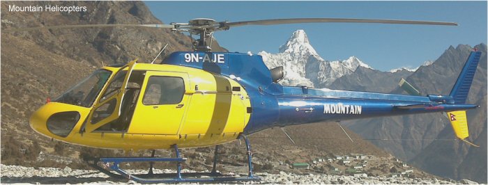 Mountain Helicopters Nepal AS350 Ecureuil