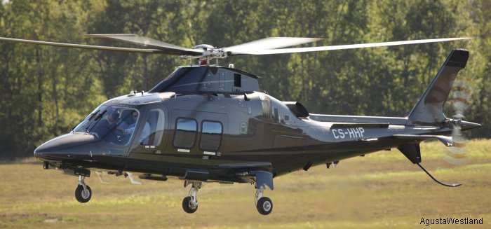 Helicopter AgustaWestland AW109SP GrandNew Serial 22214 Register N48SH CS-HHP used by Sweet Helicopters ,Vinair Aeroserviços S.A.. Aircraft history and location
