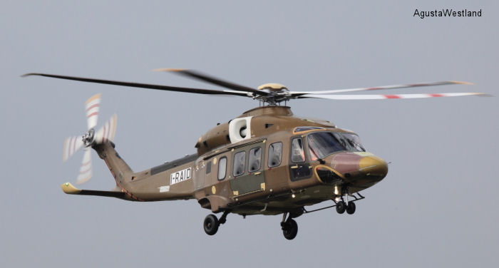 Helicopter AgustaWestland AW189 Serial 49007 Register 5N-BWF G-OENA I-RAID used by Bristow Helicopters Nigeria BHN ,Bristow ,AgustaWestland Italy. Built 2013. Aircraft history and location