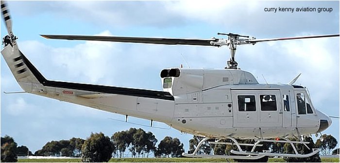 Helicopter Bell 212 Serial 30671 Register N369EC VH-VGK 652 A4O-AC used by Silāḥ al-Jaww as-Sulṭāniy ‘Umān RAFO (Royal Air Force of Oman) ,Oman Royal Flight. Built 1974. Aircraft history and location