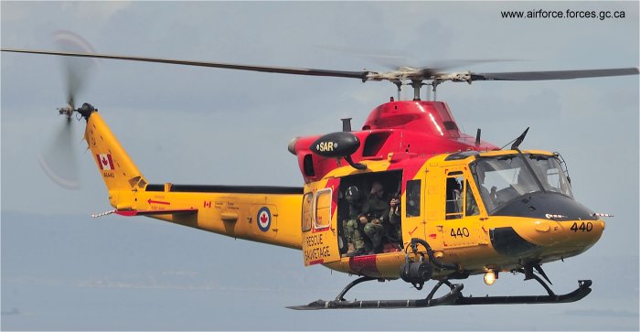 Helicopter Bell CH-146 Griffon Serial 46440 Register 146440 used by Canadian Armed Forces. Aircraft history and location