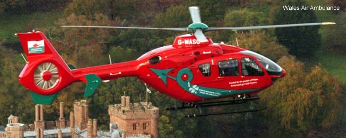 Wales Air Ambulance UK Air Ambulances