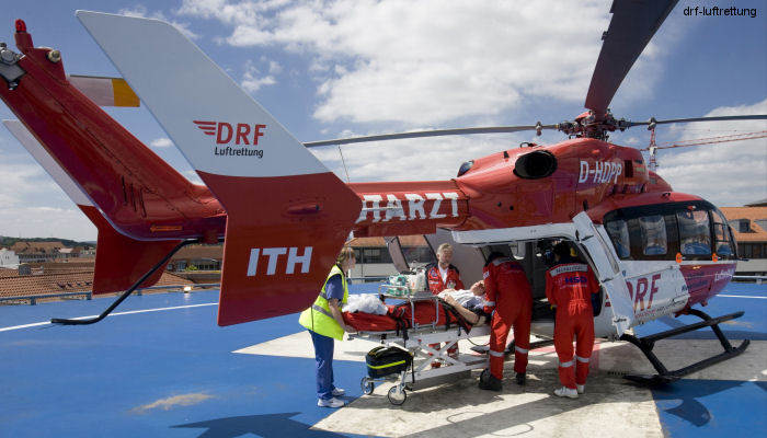 Eurocopter EC145 cabin