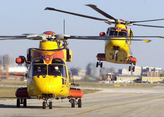 Canadian helicopter rescue CH-149 Cormorant