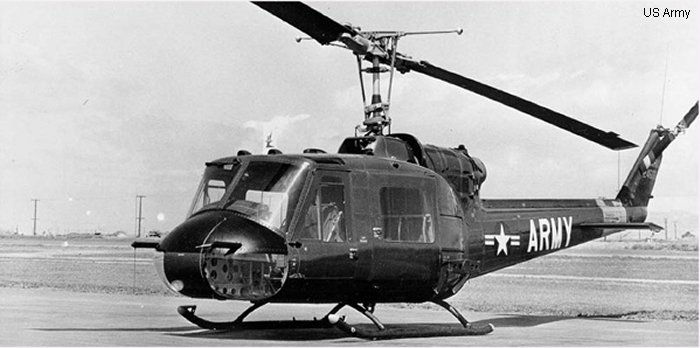 US Army Aviation 204 UH-1B/C