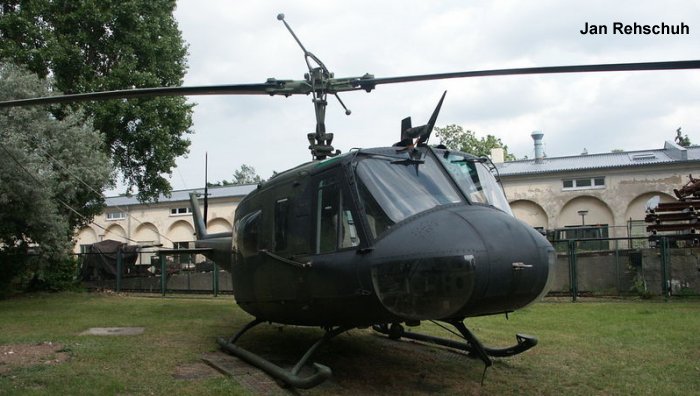 Helicopter Dornier UH-1D Serial 8431 Register 73+11 used by Heeresflieger (German Army Aviation). Aircraft history and location