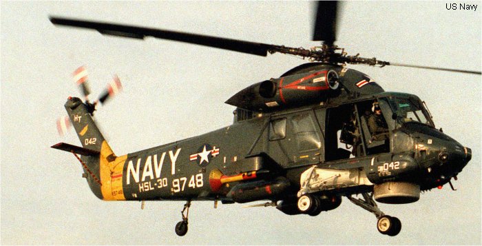 Helicopter Kaman UH-2A Serial 50 Register 149748 used by US Navy USN. Aircraft history and location