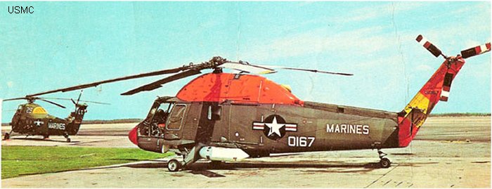 Helicopter Kaman UH-2B Serial 117 Register 150167 used by US Marine Corps USMC ,US Navy USN. Aircraft history and location