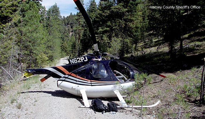 Helicopter McDonnell Douglas MD369E / MD500E Serial 0535E Register N62PJ N687F used by US Department of Justice. Built 1997. Aircraft history and location