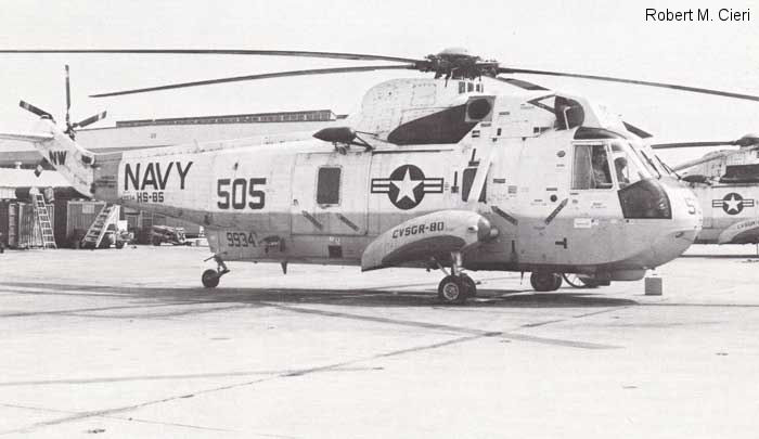 Helicopter Sikorsky HSS-2 Sea King Serial 61-211 Register 149934 used by US Navy USN. Aircraft history and location
