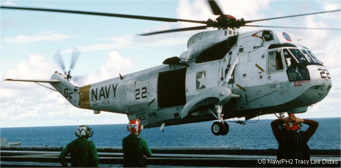 Helicopter Sikorsky HSS-2 Sea King Serial 61-226 Register 151523 used by US Navy USN. Aircraft history and location