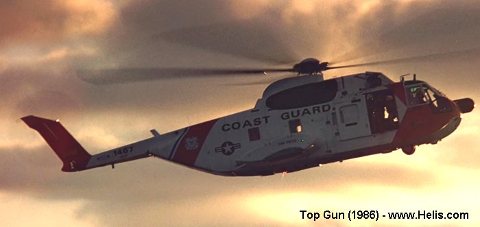 Helicopter Sikorsky HH-3F Pelican Serial 61-629 Register 1467 used by US Coast Guard USCG. Aircraft history and location