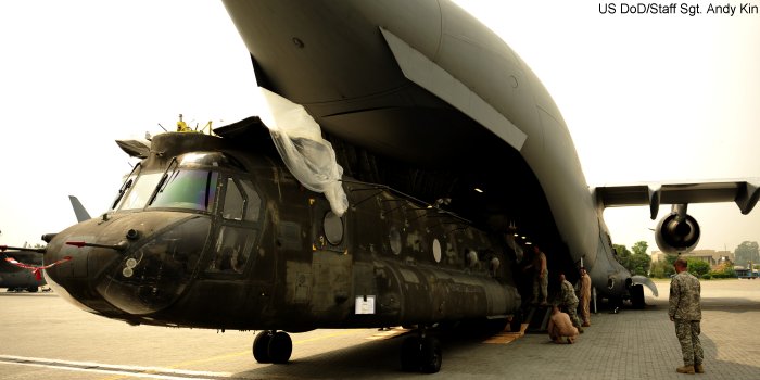 CH-47 on C-17