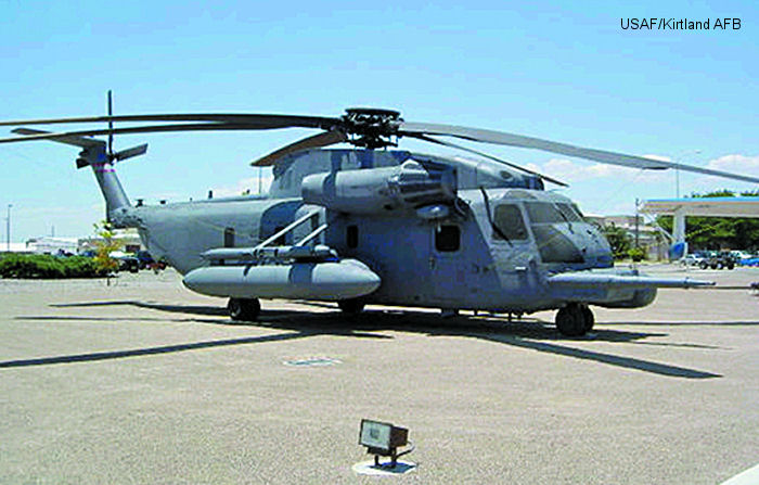 Helicopter Sikorsky HH-53B Serial 65-088 Register 66-14433 used by US Air Force USAF. Aircraft history and location