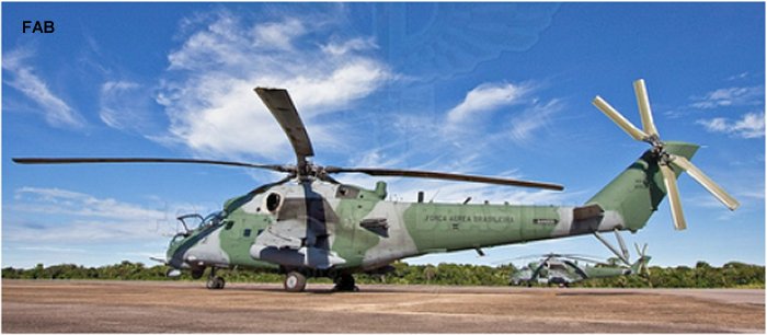 Força Aérea Brasileira Mi-35M Hind