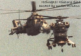 Mi-24 chasing SH-2F Seasprite