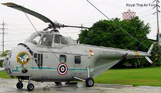 Royal Thai Air Force S-55 H-19