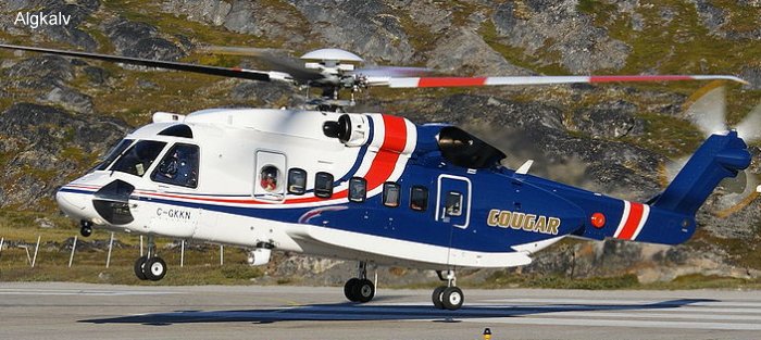Cougar Helicopters s-92 Helibus