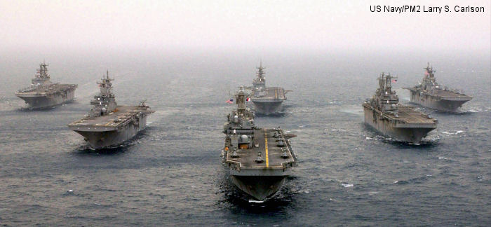 US Navy ships