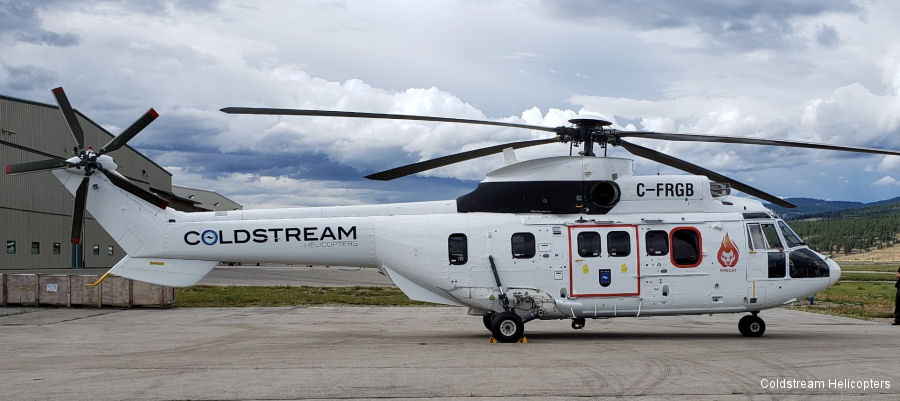 C-FRGB VH-LHG LN-OBR Eurocopter AS332L1 