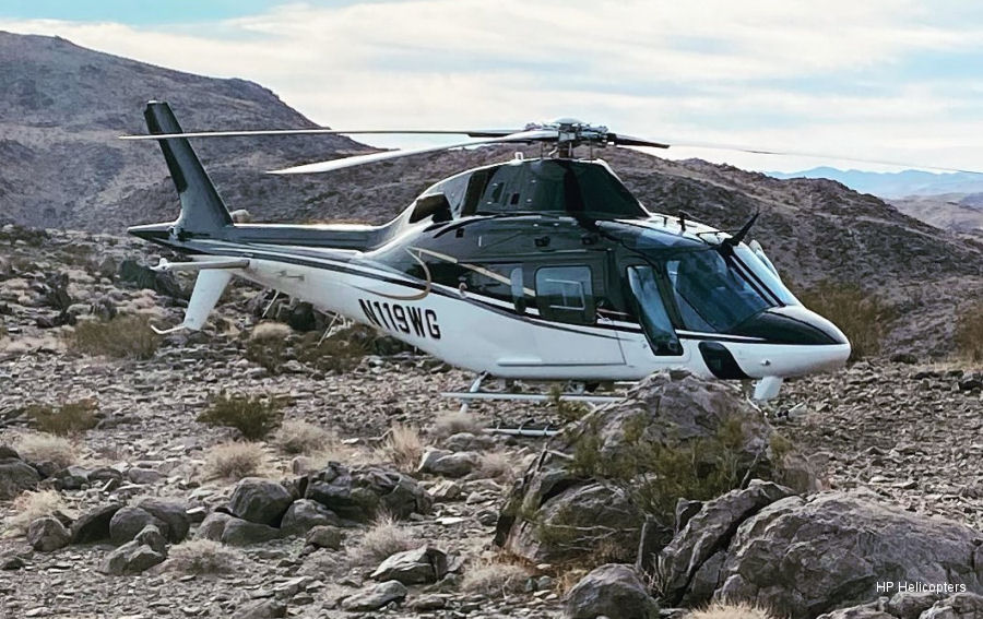 Helicopter AgustaWestland AW119 Koala Serial 14502 Register N119WG N195FB N4QY used by HP Helicopters ,PHXPD (Phoenix Police Department) ,AgustaWestland Philadelphia (AgustaWestland USA). Built 2005. Aircraft history and location
