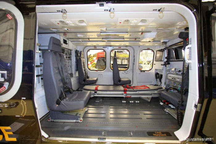 AgustaWestland AW139 cabin