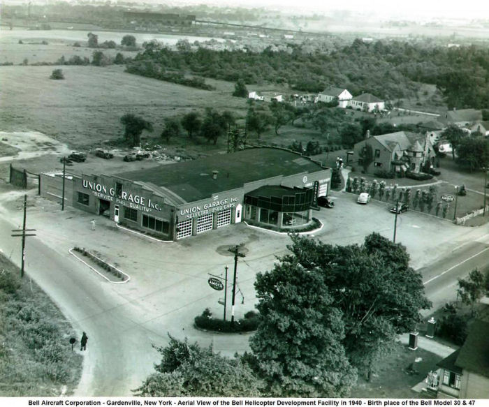 Gardenville New York Bell Helicopter 1940