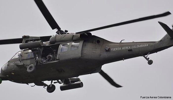 Fuerza Aerea Colombiana Black Hawk