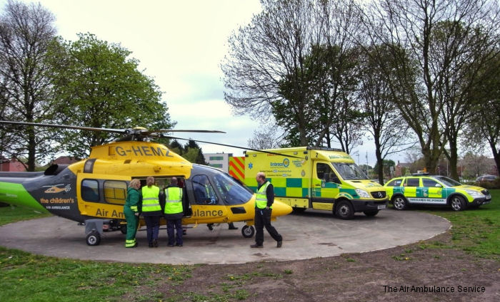Photos The Children’s Air Ambulance UK Air Ambulances (TCAA). United Kingdom