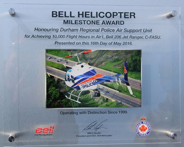 Helicopter Bell 206B-3 Jet Ranger Serial 4568 Register C-FASU used by Canadian Police. Built 2003. Aircraft history and location