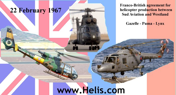 Franco British agreement helicopters