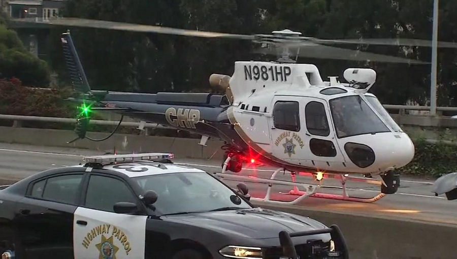 Helicopter Airbus H125 Serial 8169 Register N981HP N283AH used by CHP (California Highway Patrol) ,Airbus Helicopters Inc (Airbus Helicopters USA). Built 2016. Aircraft history and location