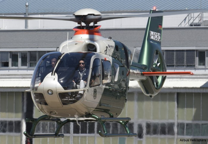 Helicopter Airbus H135 / EC135P3 Serial 1228 Register C-06 used by Carabineros de Chile (Chilean Gendarmerie). Aircraft history and location