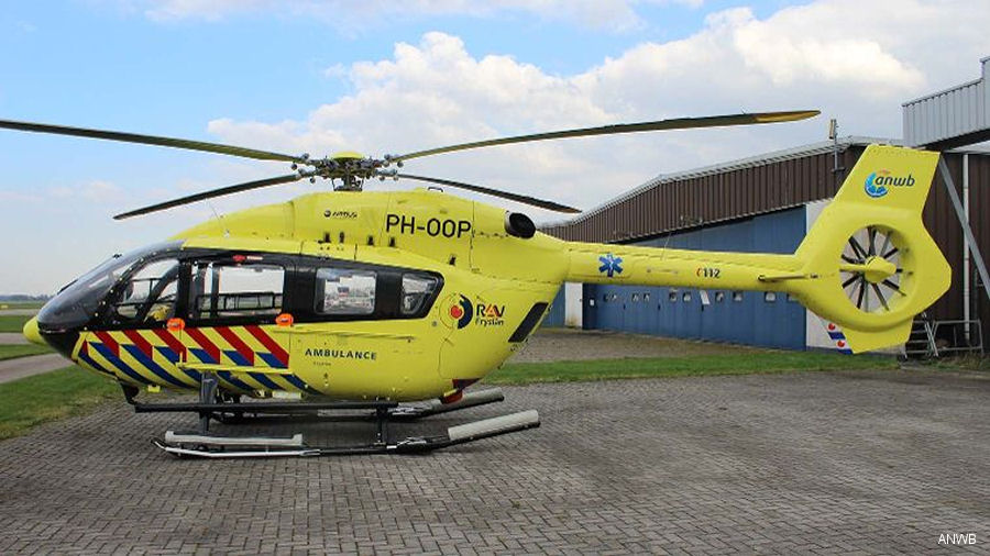 Helicopter Airbus H145D2 / EC145T2 Serial 20063 Register PH-OOP D-HYAP used by ANWB Medical Air Assistance MAA ,LifeFlight GmbH ,ADAC Luftrettung ADAC (ADAC Air Rescue) ,Airbus Helicopters Deutschland GmbH (Airbus Helicopters Germany). Aircraft history and location