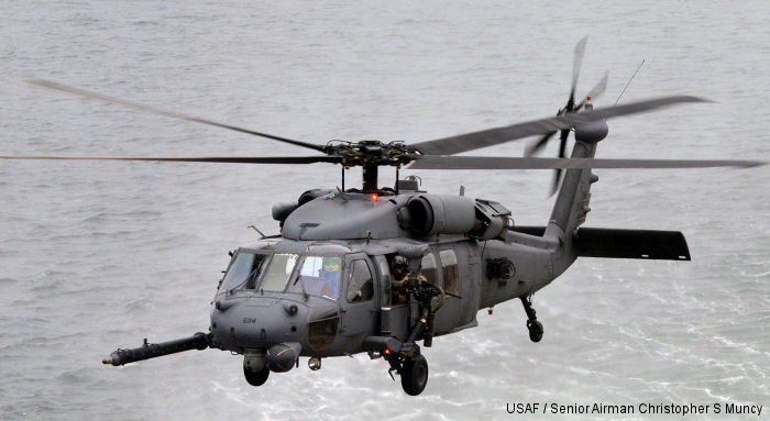 Helicopter Sikorsky UH-60A Black Hawk Serial 70-1316 Register 88-26114 used by US Air Force USAF ,US Army Aviation Army Converted to HH-60G Pave Hawk. Aircraft history and location