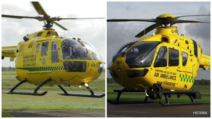 Hampshire and Isle of Wight Air Ambulance UK Air Ambulances