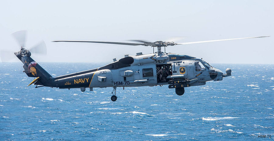 Helicopter Maritime Strike Squadron Seven Zero US Navy