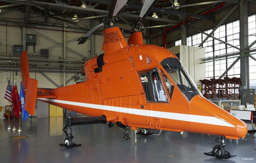 Helicopter Kaman K-MAX Serial A94-0039 Register B-70VZ N995KA used by Lectern Aviation Supplies Co Ltd ,Kaman. Built 2017. Aircraft history and location