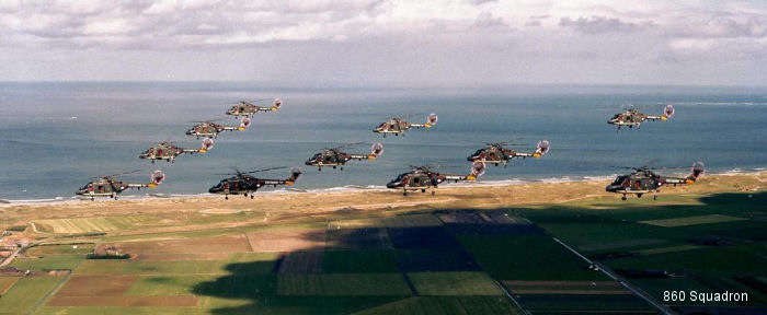 Photos of Lynx in Royal Netherlands Navy helicopter service.