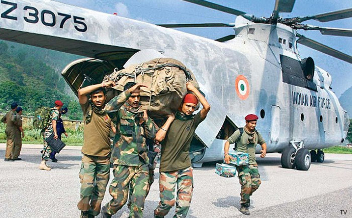 Bharatiya Vayu Sena Mi-26 Halo