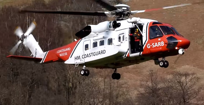 Helicopter Sikorsky S-92A Serial 92-0045 Register EI-ICA G-SARB used by Garda Cósta na hÉireann IRCG (Irish Coast Guard) ,CHC Ireland ,HM Coastguard (Her Majesty’s Coastguard) ,CHC Scotia. Built 2006. Aircraft history and location