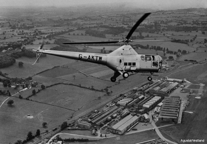 Helicopter Westland Dragonfly 1A Serial wa/h/001 Register 5N-ABV G-APPR XD649 G-AKTW used by Bristow Helicopters Nigeria BHN ,Bristow ,Westland ,Royal Air Force RAF. Built 1948. Aircraft history and location