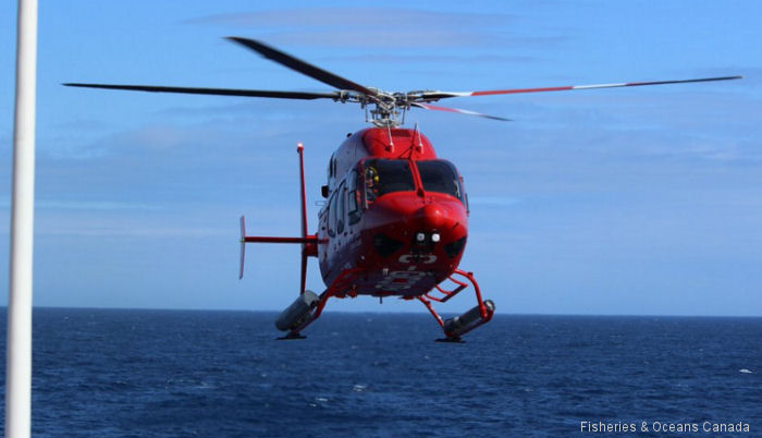 Photos of Bell 429 in Canadian Coast Guard helicopter service.