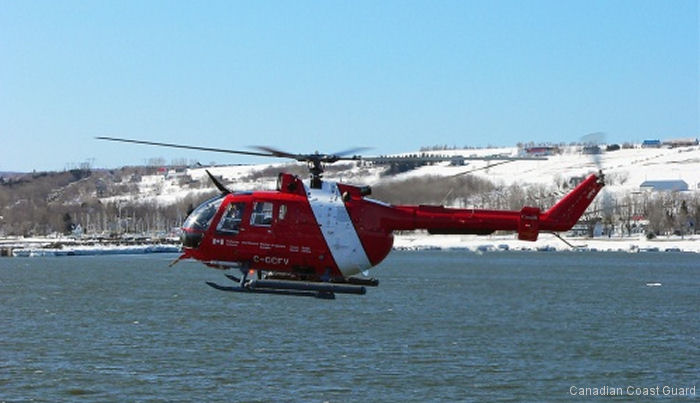 Canadian Coast Guard Bo105