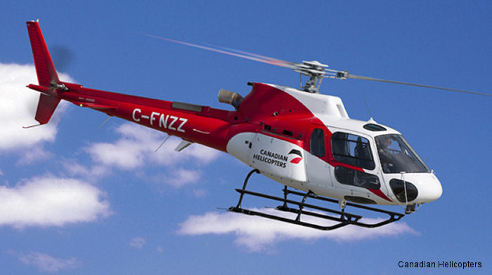 Canadian Helicopters Ltd AS350 Ecureuil