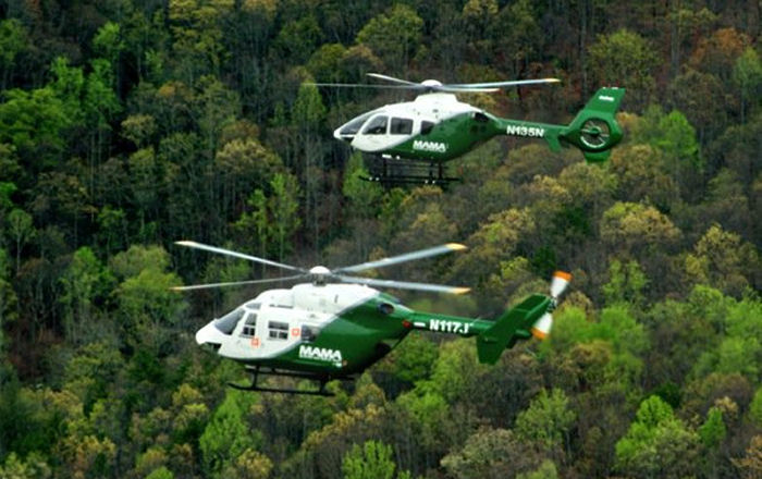 Photos Mountain Area Medical Airlift State of North Carolina (MAMA). USA