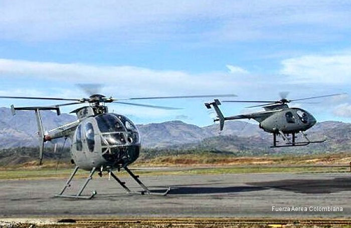 Fuerza Aerea Colombiana md500