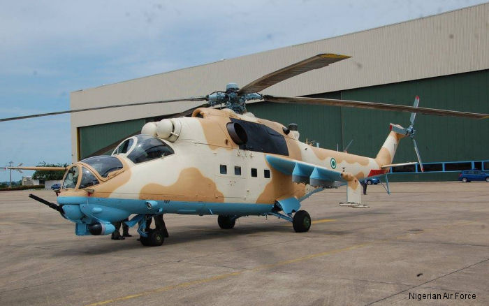 Nigerian Air Force Mi-24 Hind