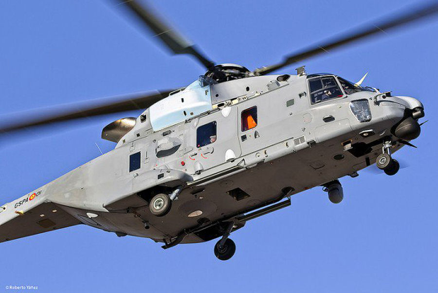 Photos of NH90 Lobo in Spanish Air Force helicopter service.