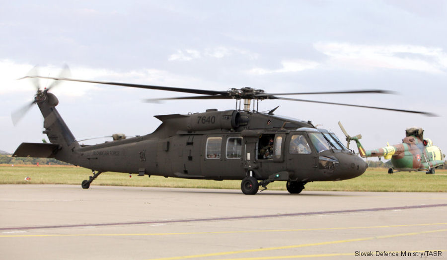 Vzdušné sily Armády Slovenskej Republiky UH-60M Black Hawk